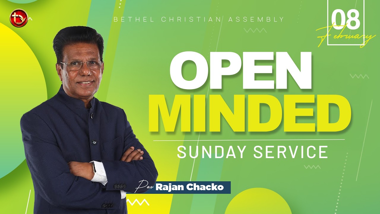 Sunday Service Online | 08-February-2026 | Pas. Rajan Chacko | Tamil Christian Songs