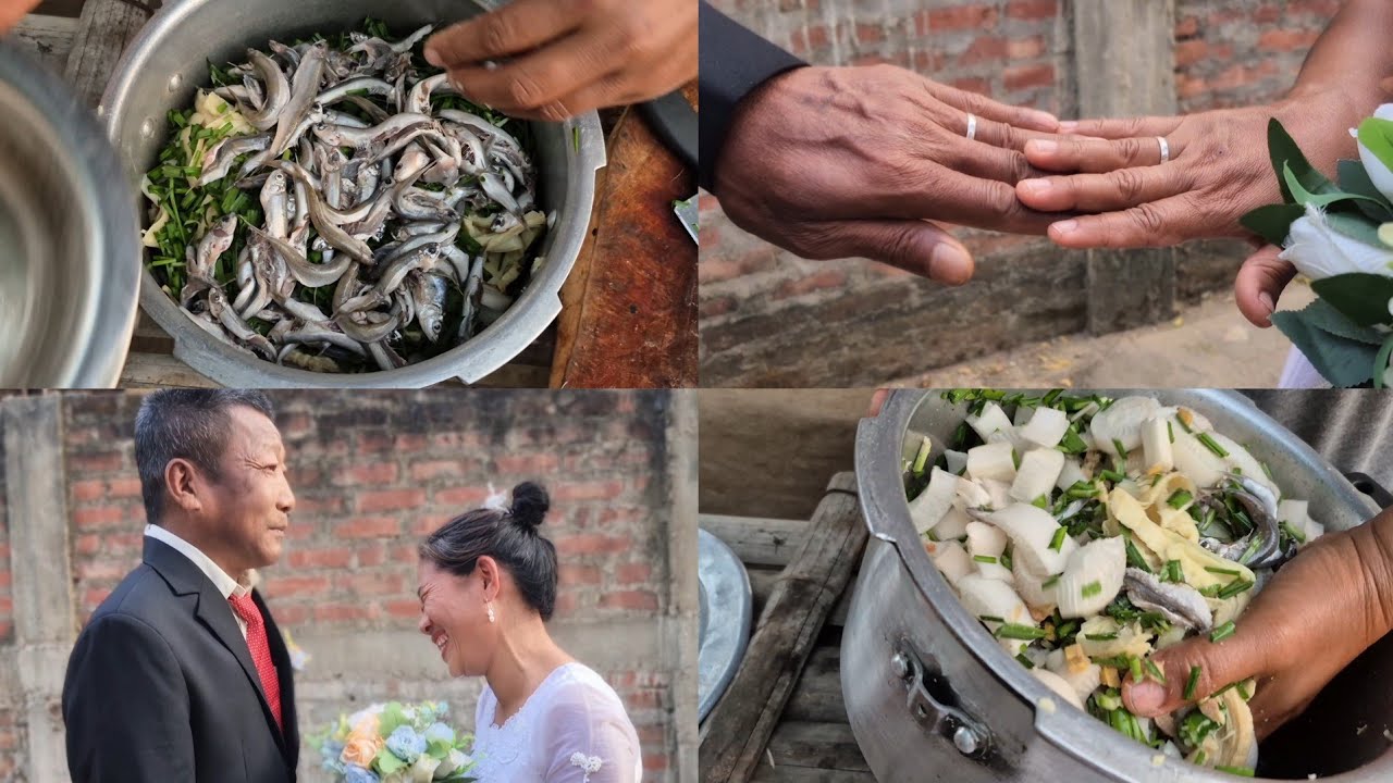 Reliving the moment that made us🤍|simple fish & banana stem recipe