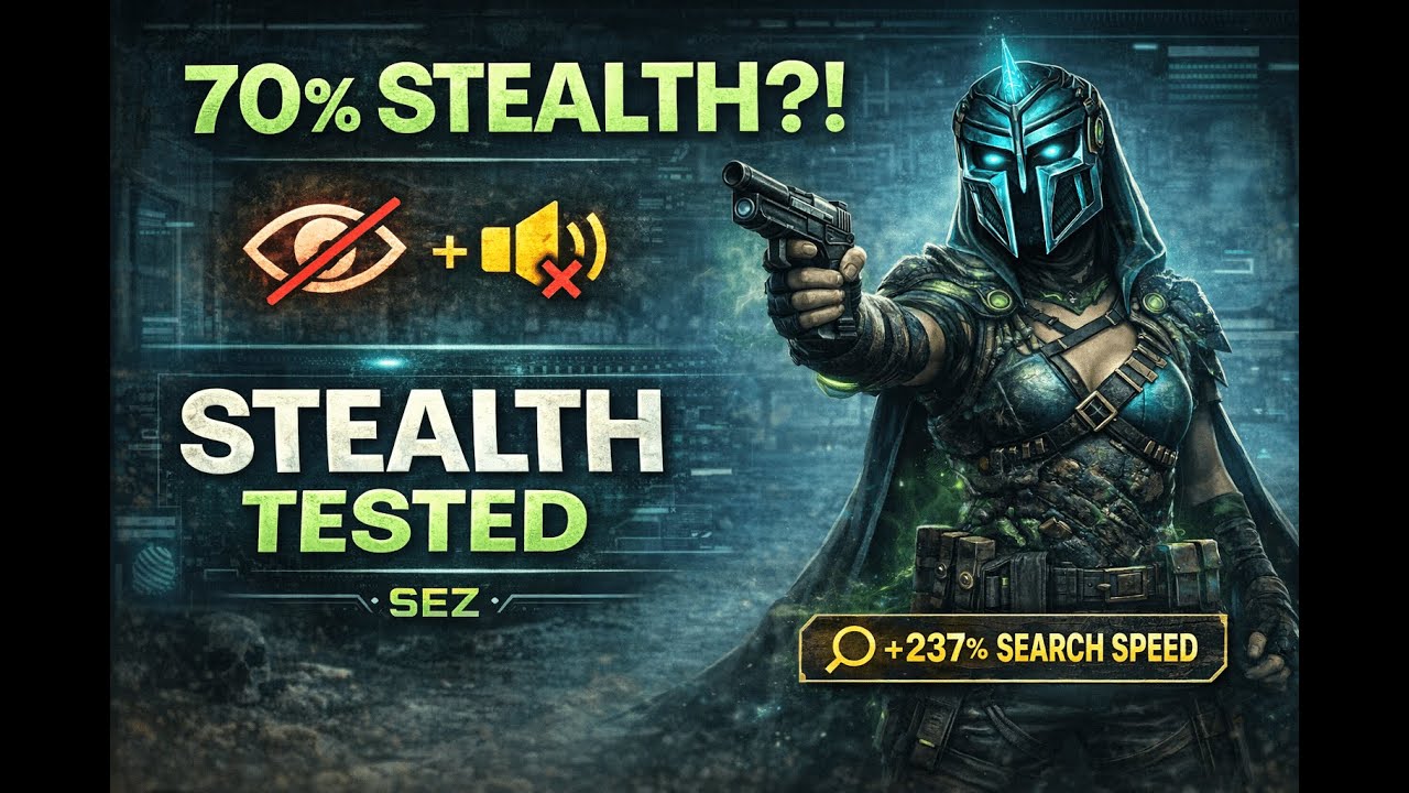 Dead Frontier – 70% Stealth + 237% Search Speed Tested in SEZ (Does It Work?)