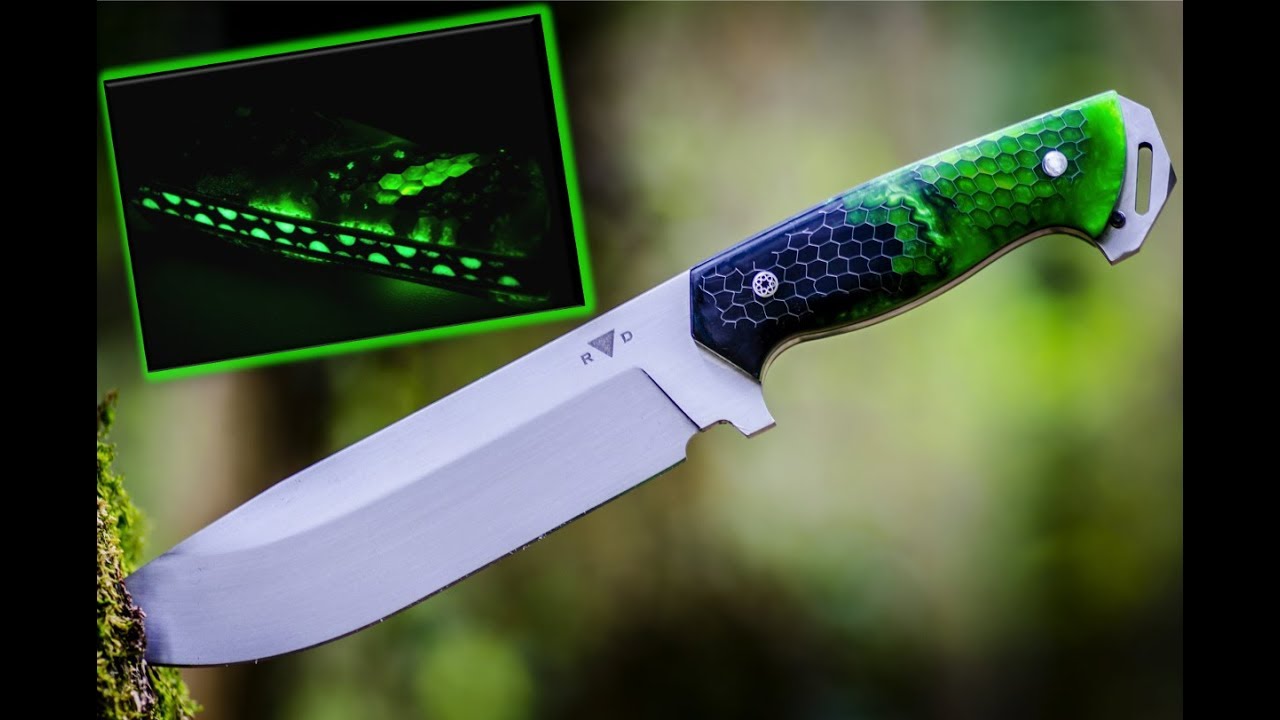 Making the NightForce Glow in the Dark Knife