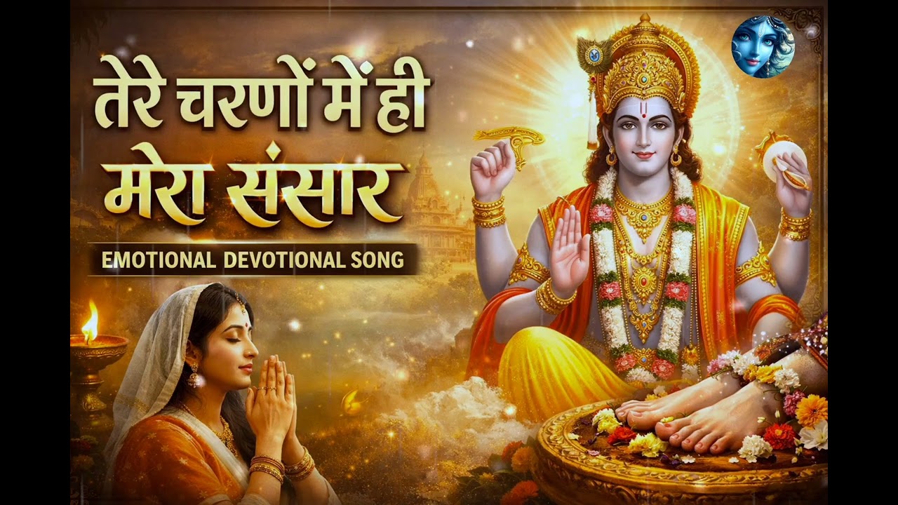 तेरे चरणों में संसार 🙏 | Heart Touching Bhajan
