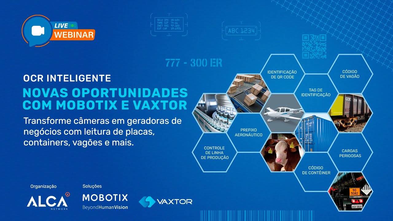 OCR Inteligente Novas Oportunidades com MOBOTIX e VAXTOR