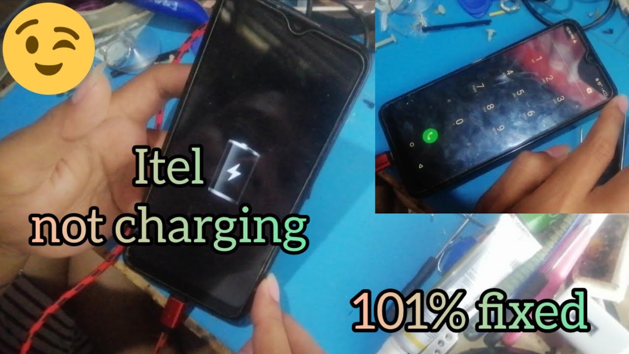 Itel ayaw tumoloy mag charge 101% working technique