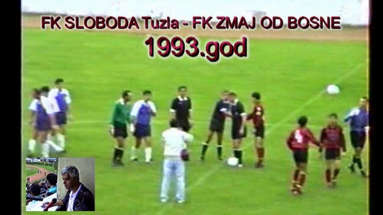 FK SLOBODA Tuzla - FK ZMAJ OD BOSNE Tuzla  5:1    1993.god  5.kolo