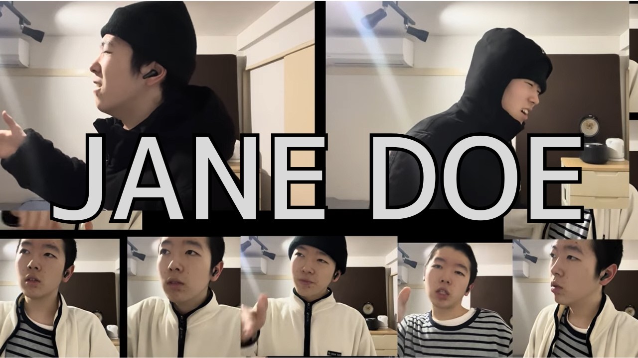 JANE DOE 歌ってみた　（ごめんなさい）【アカペラ】