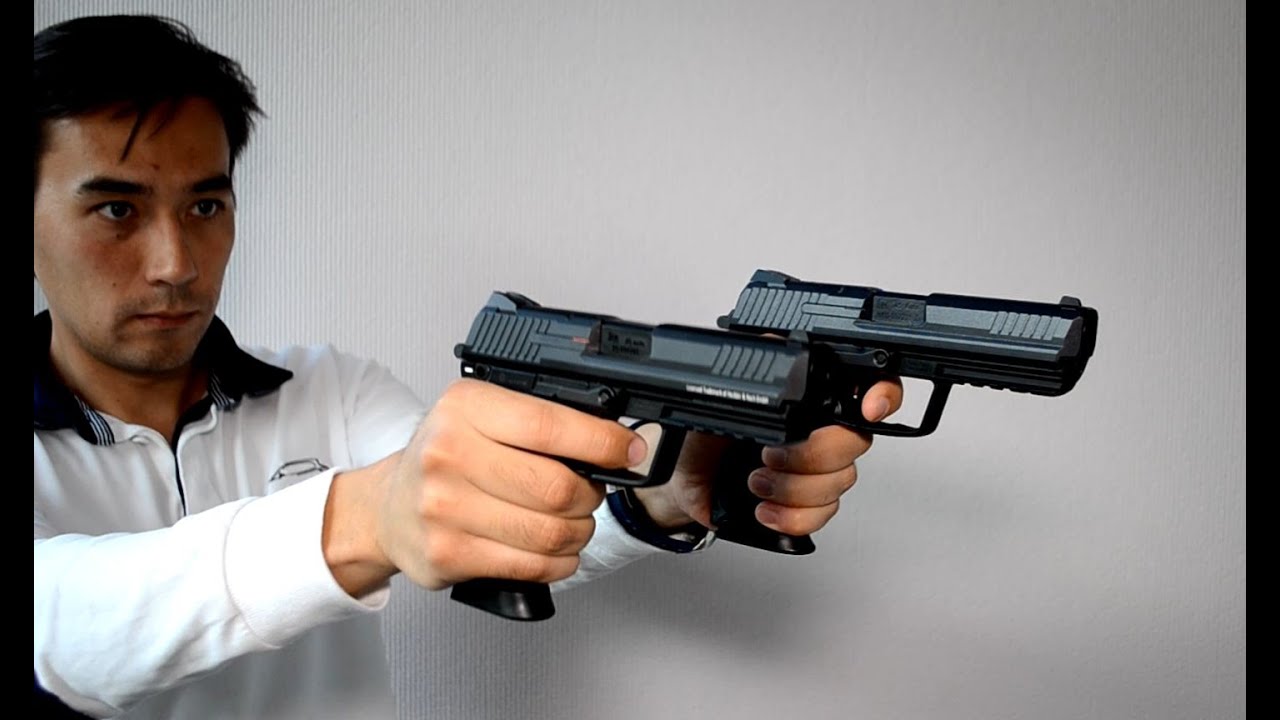 Обзор страйкбольного пистолета KWA HK45 и сравнение с TM HK45
