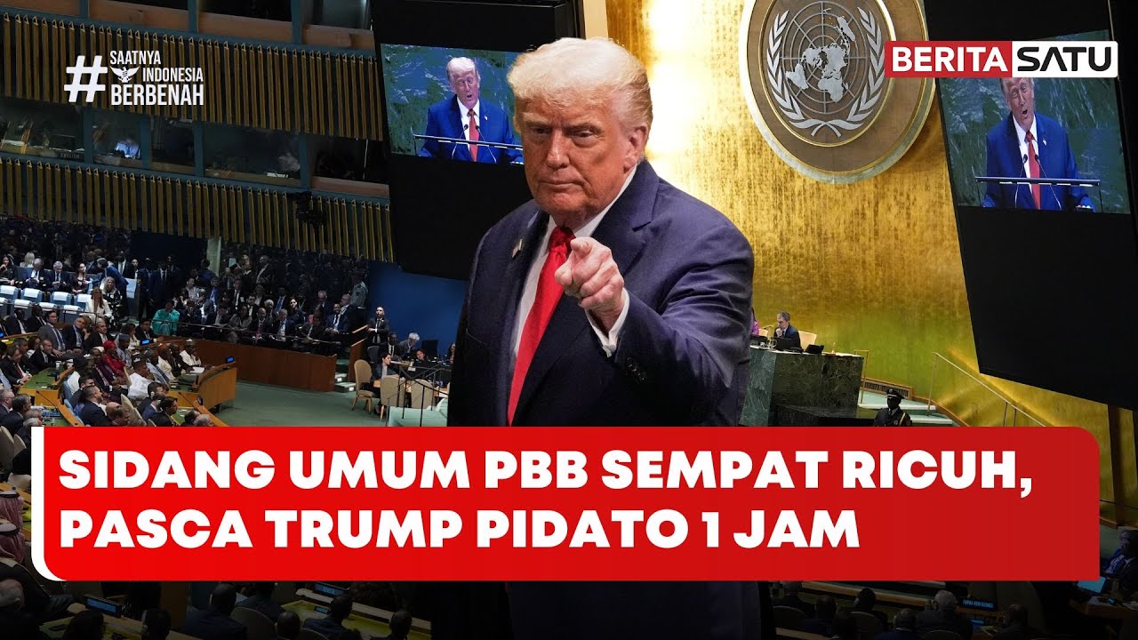 Sidang Umum PBB Ricuh Setelah Trump Pidato Selama Satu Jam #beritasatu