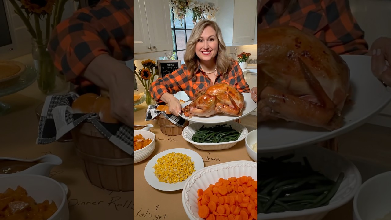 Ужин в честь Дня благодарения 🦃