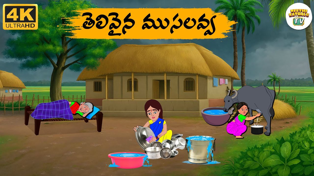 Telugu Stories - తెలివైన ముసలమ్మా - Neethi Kathalu Tv Episode - 269 | Moral Stories Telugu