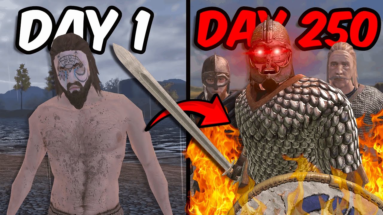 From PEASANT to BANDIT KING in 250 DAYS (Impossible Difficulty) - M&B: Viking Conquest | Movie