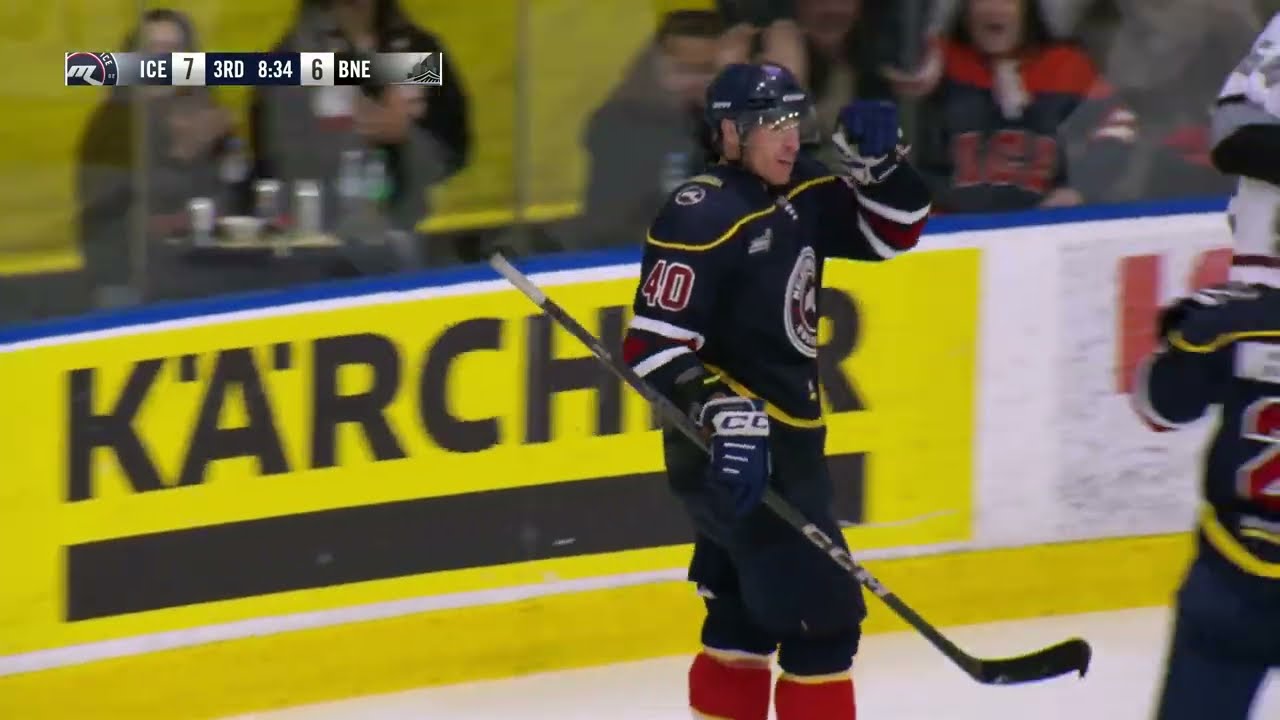 David Booth's goal of the season! #aihl #hockey #australia