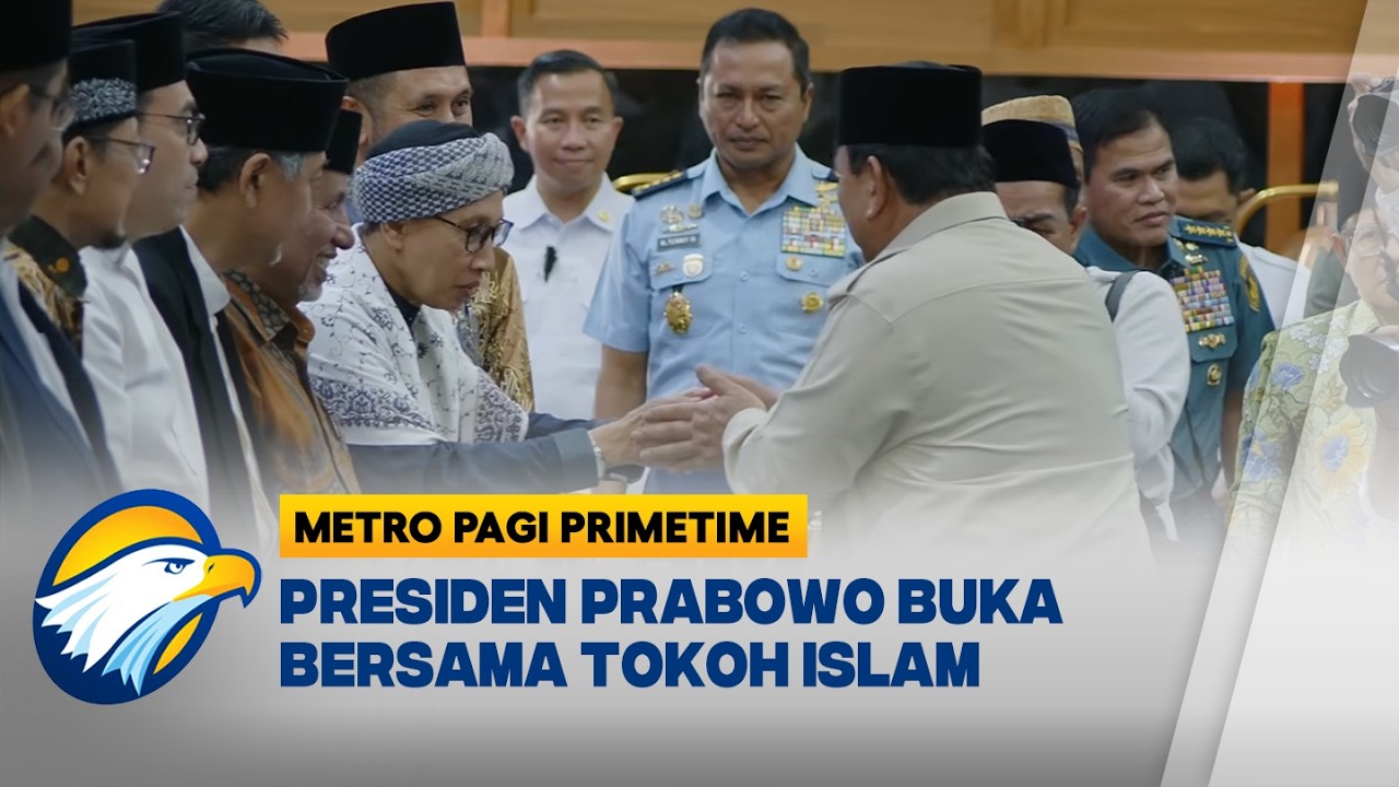 Momen Presiden Prabowo Bukber dengan Tokoh Agama [Metro Pagi Primetime]