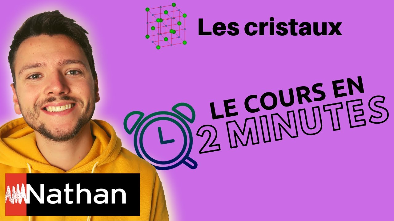 Les cristaux : des &eacute;difices ordonn&eacute;s - Enseignement Scientifique - Premi&egrave;re