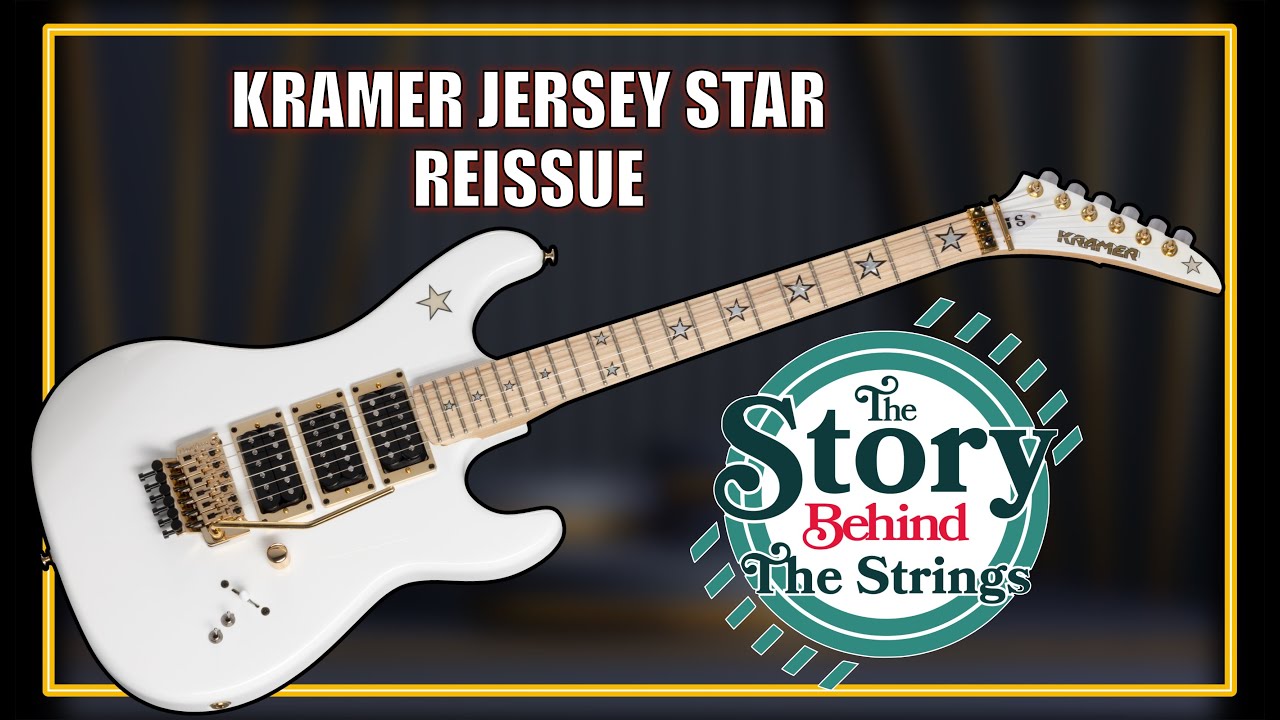Переиздание Kramer Jersey Star! История струнных инструментов