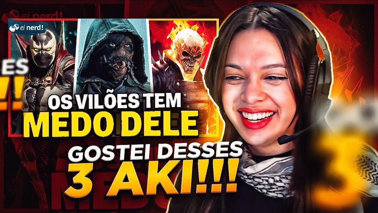 (SÓ CONHECIA UM 🤡!) 7 HERÓIS PERTURBADORES QUE METEM MEDO NOS VILÕES! - Ei Nerd | [REACT]