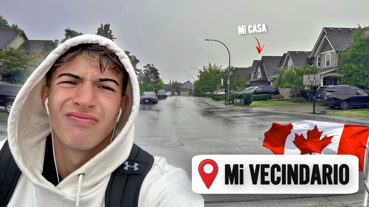 Mi VECINDARIO 🏡  en Vancouver 🇨🇦 - Estudiante de Intercambio en Canada