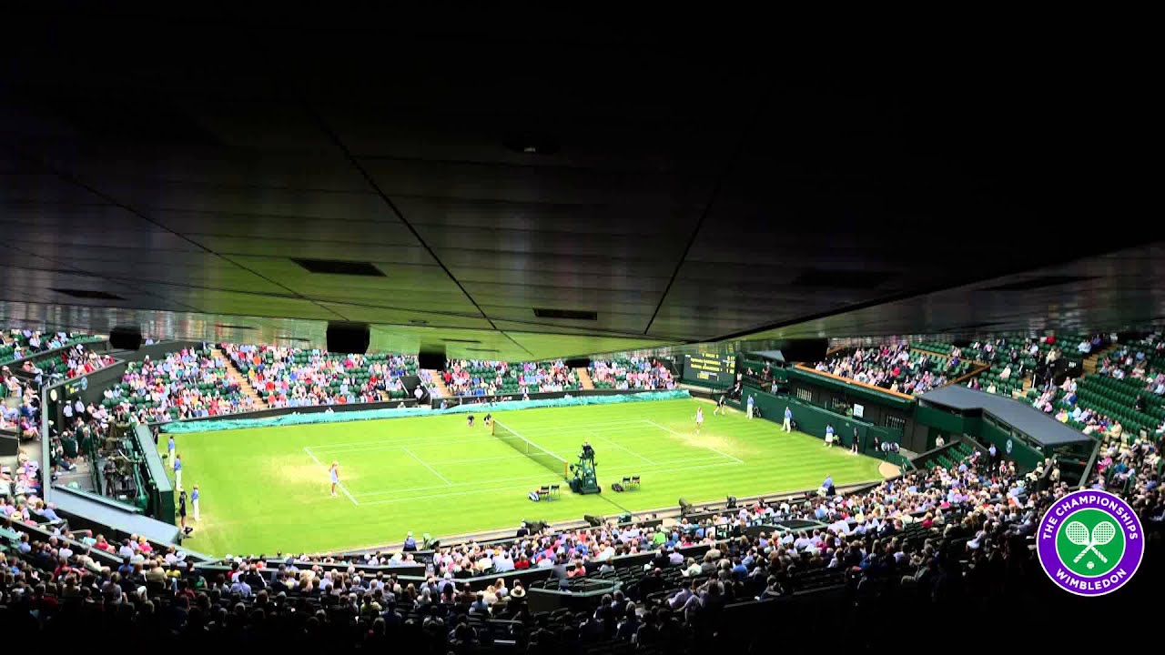 Watch Centre Court at Wimbledon as you've never seen it
