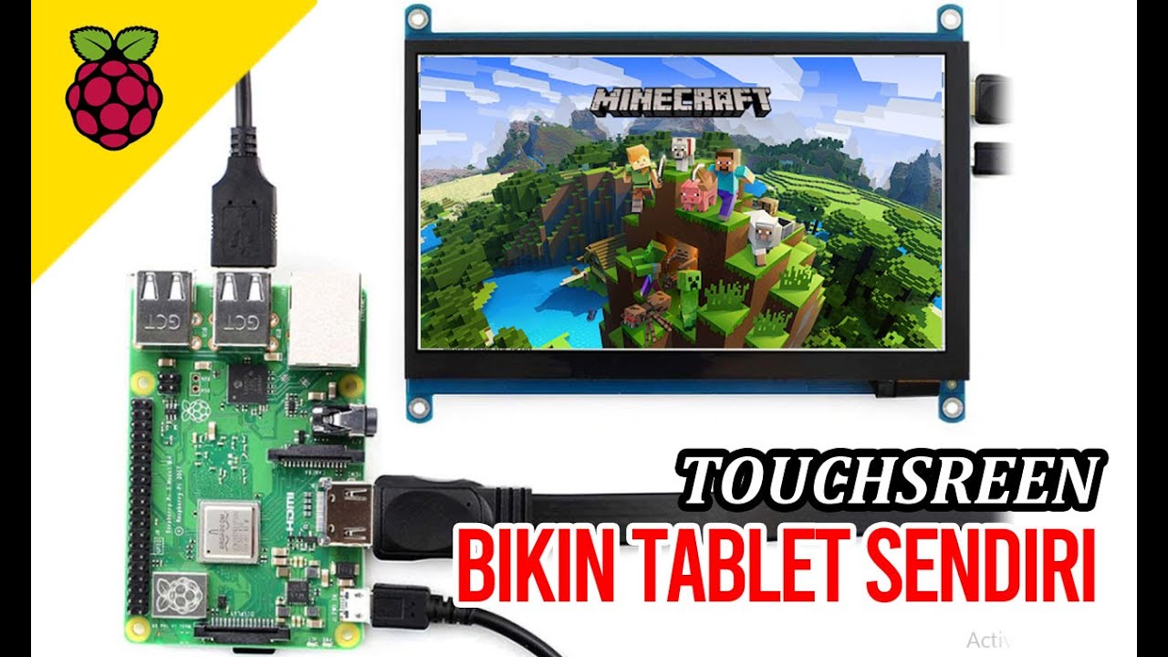 LCD Touchscreen 7 inch untuk Raspberry