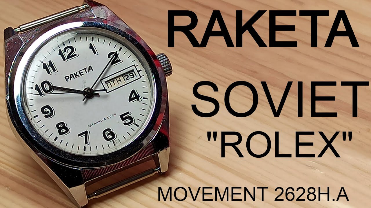 RAKETA WATCH SOVIET 