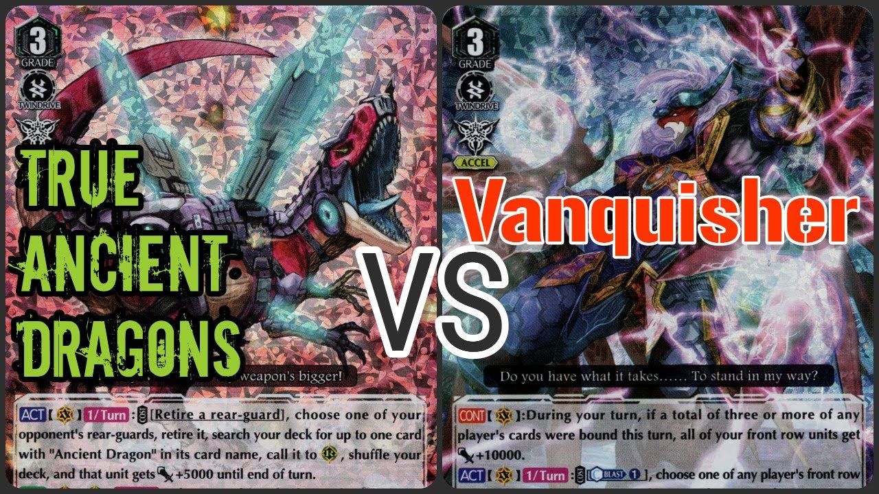Tachikaze True Ancient Dragons VS Narukami Vanquisher | Cardfight Vanguard V Premium Single Match!