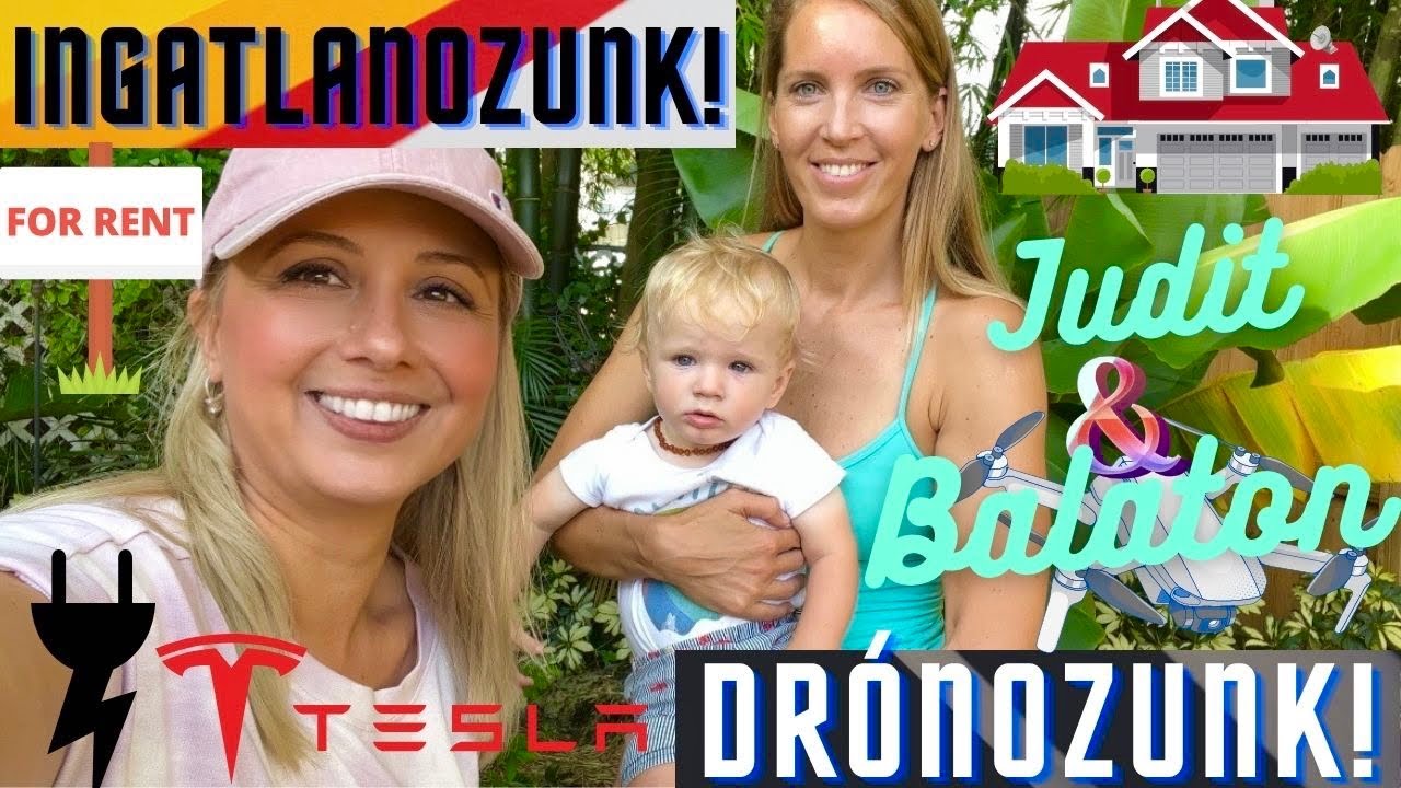 INGATLANOZÁS és DRÓNOZÁS egy volt TESLA-DOLGOZÓVAL! JUDIT kiadó háza FORT LAUDERDALE-ben!