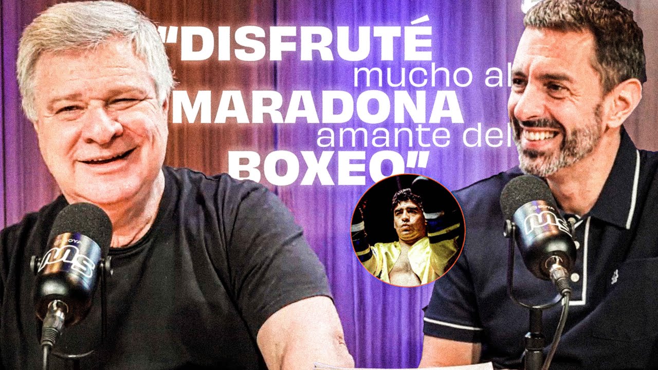 "DISFRUTÉ MUCHO al MARADONA AMANTE del BOXEO" | OSVALDO PRINCIPI en Qué Momento! con PABLO GIRALT