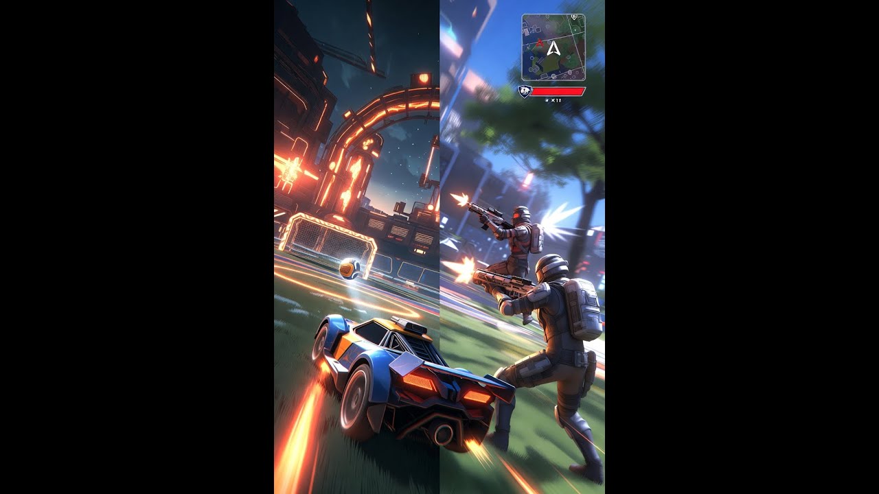 Mixed Gameplay Live | Rocket League & Apex Legends