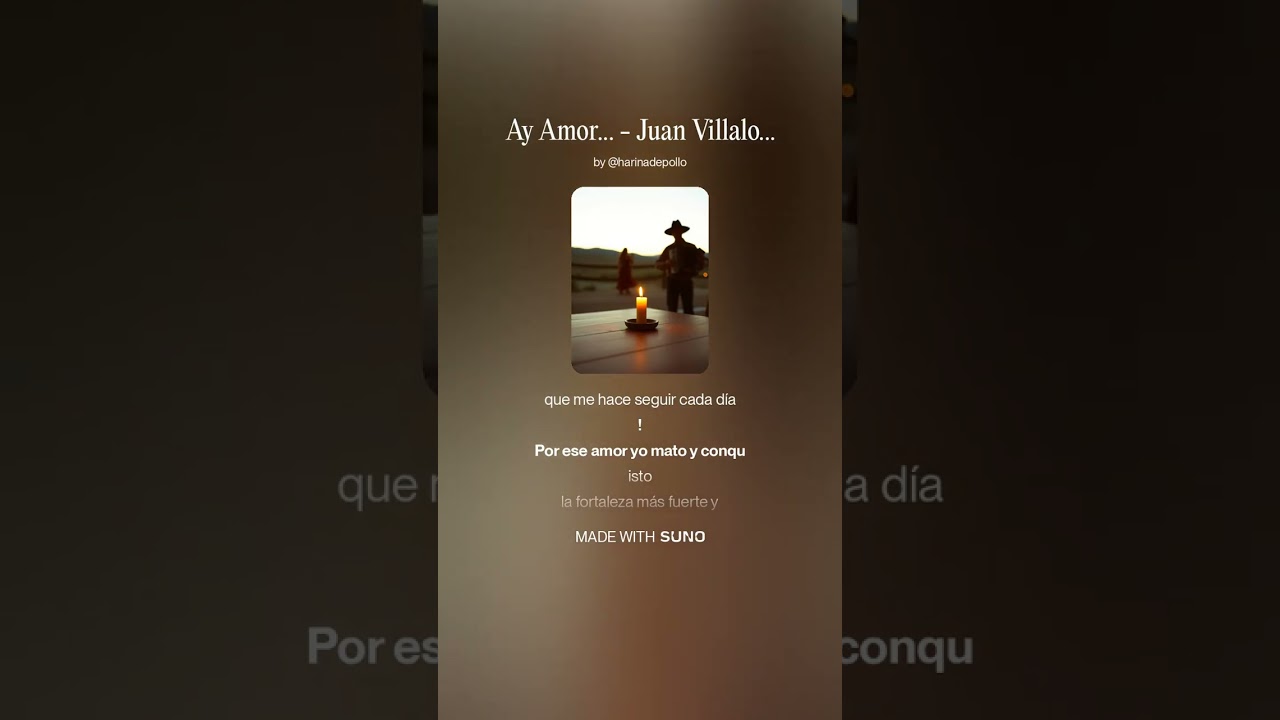 Ay Amor... - Juan Villalobos