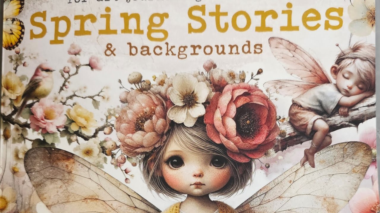 Flip-trough from the book Maremi's Spring stories & backgrounds