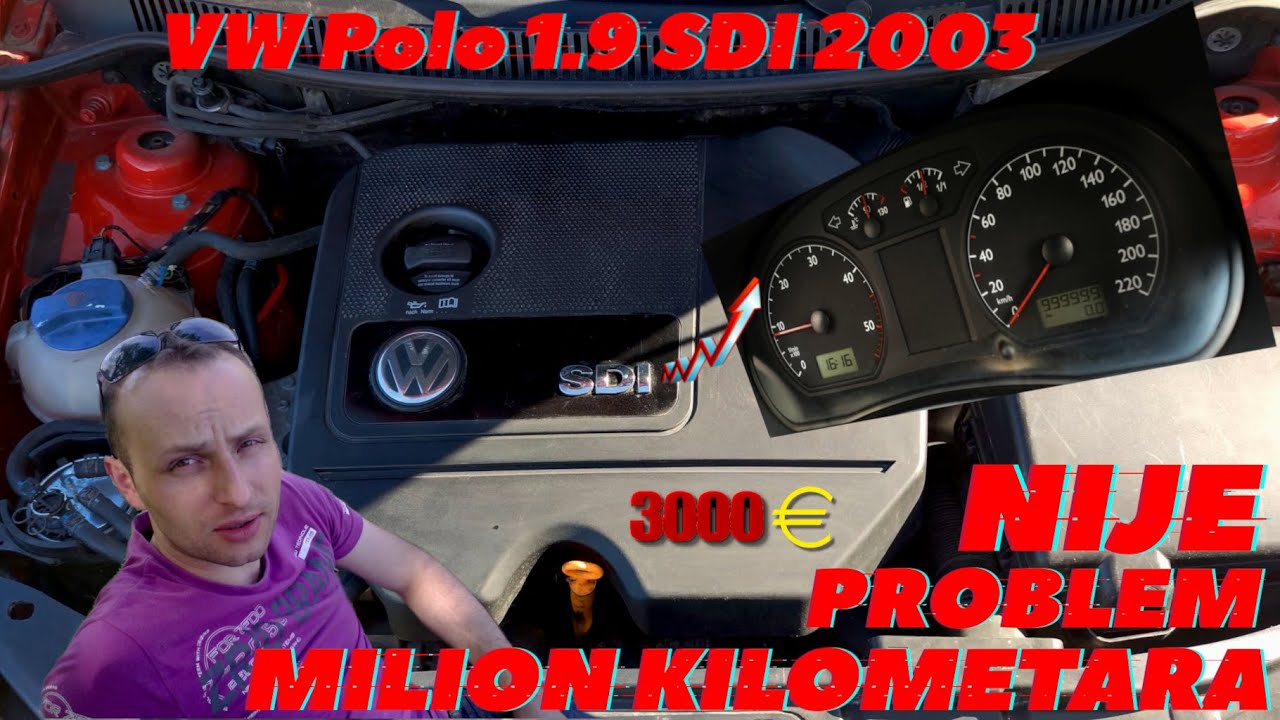 VW Polo 1.9 SDI 2003 \ Milion prijeđenih kilometara nije problem!?@borningame