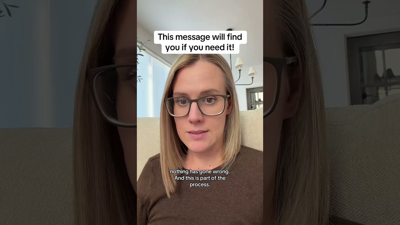 Save this video for the rough days. You’re doing great! This is your chance to respond with less fea