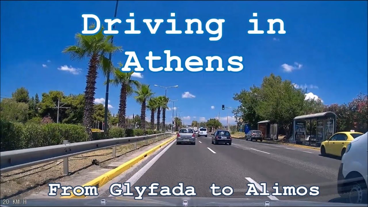 Driving in Athens  - From Glyfada to Alimos