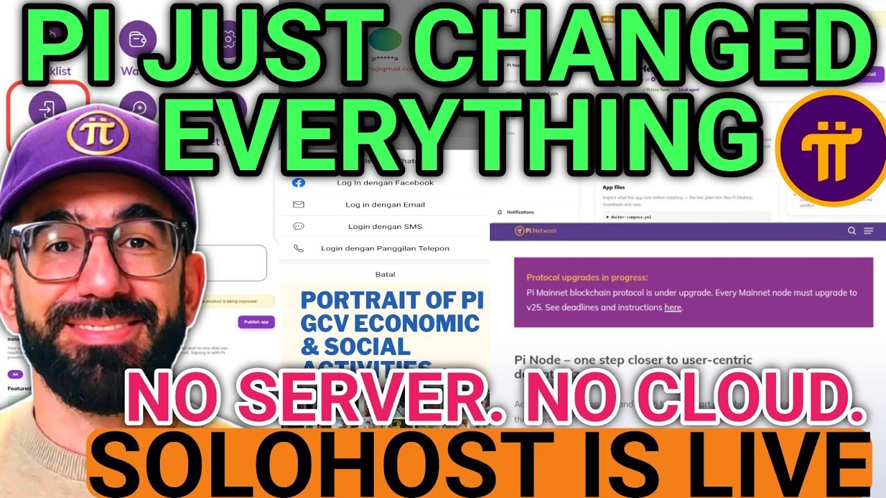 Pi Network ШОКИРУЕТ всех с SoloHost + Pi Sign-In &mdash; Web3 изменился навсегда! 🔥