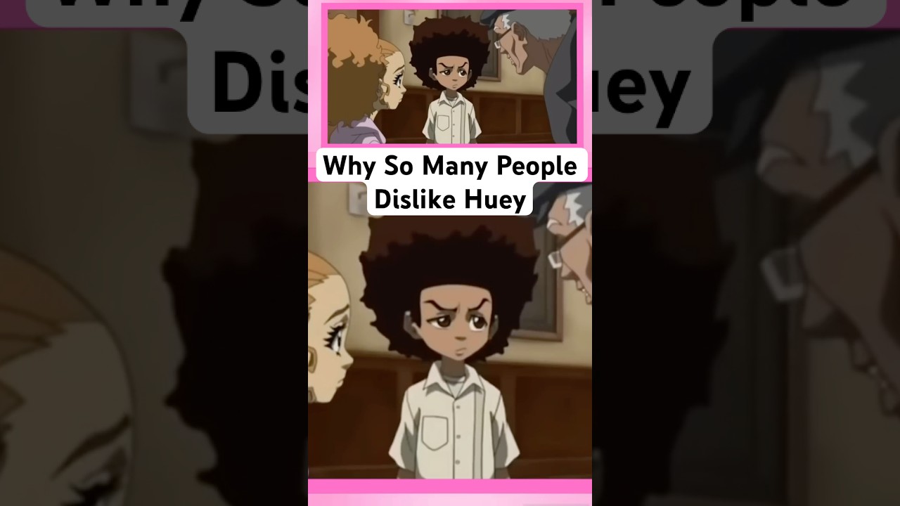 The reason some people dislike Huey #hueyfreeman #theboondocks #huey #cartoonanalysis #childgenius