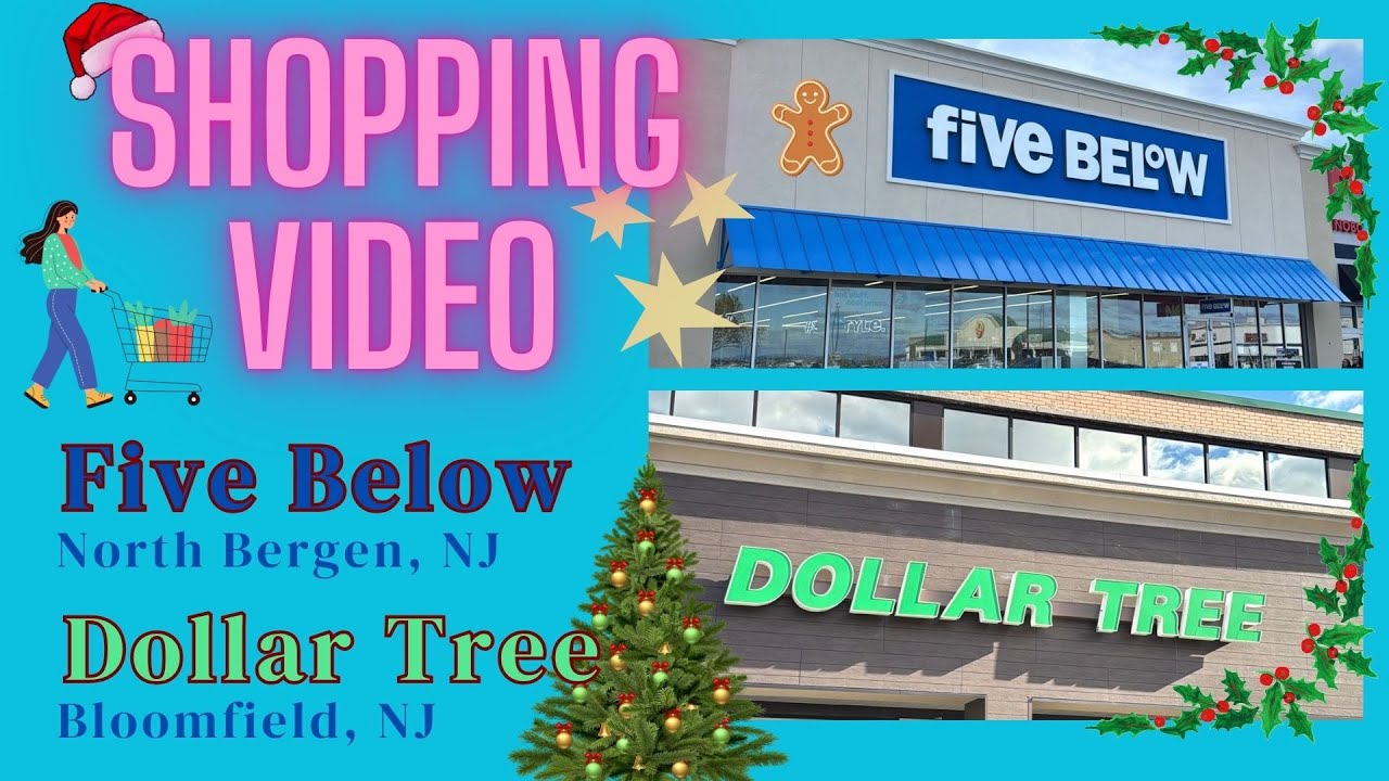 🛒 Five Below & Dollar Tree in New Jersey 🛍️🎁