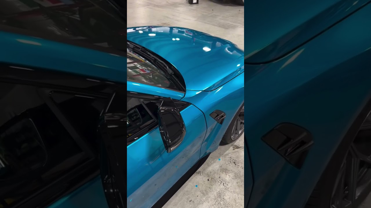 BMW G82 Wrapped in 3M Atomic Teal Vinyl Wrap 💙