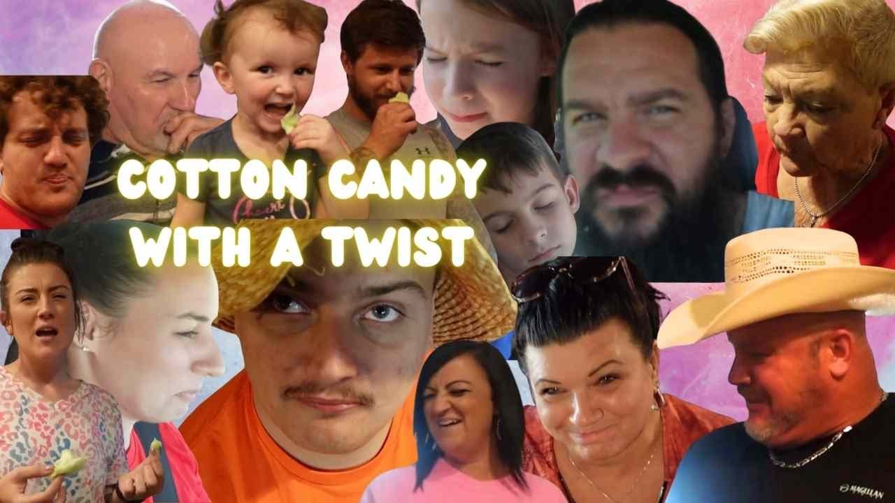 Another Taste Test... This time its DILL PICKLE COTTON CANDY!