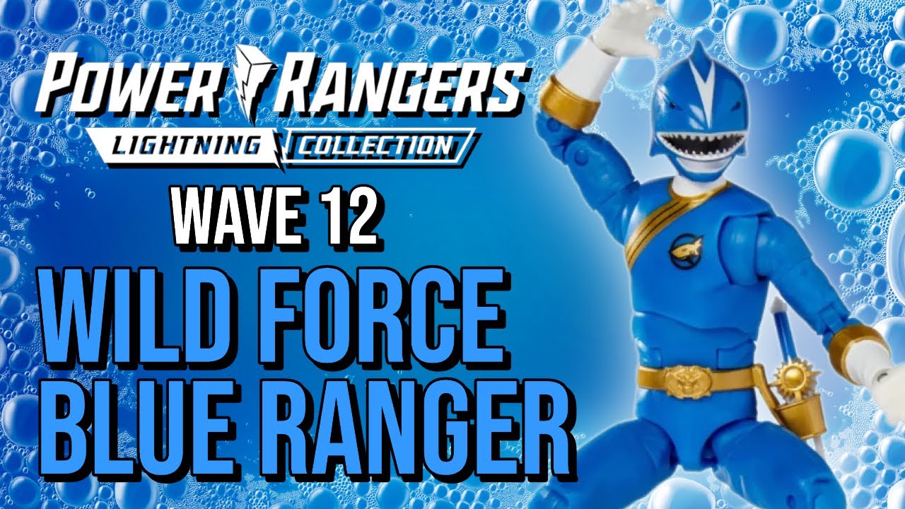 Power Rangers Lightning Collection- Wild Force Blue Ranger (Wave 12) #ILovePowerRangers FandomFigure