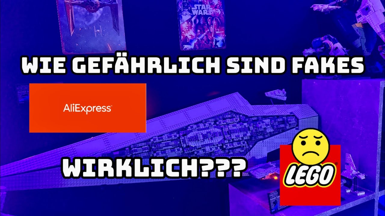 LEGO vs.AliExpress Fakes - wie gefährlich ist das ?#starwars #lego #aliexpress #afol ￼
