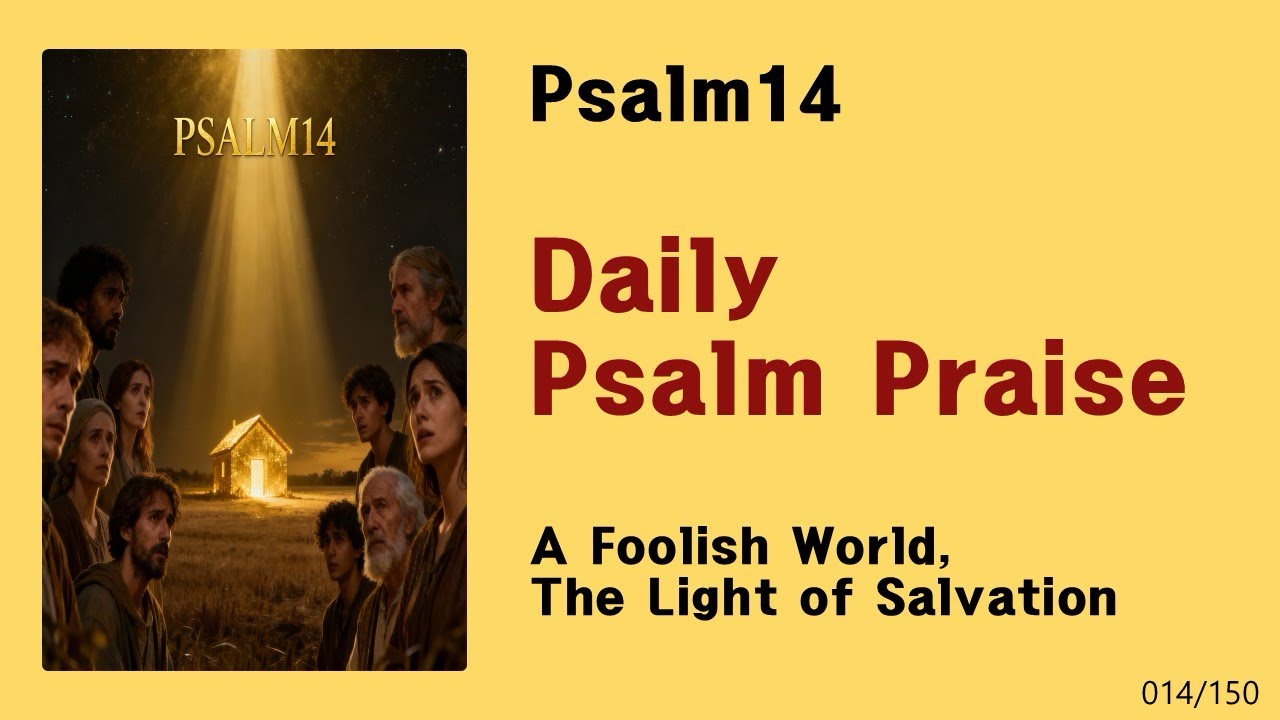 [Daily Psalm Praise] Psalm14-A Foolish World, The Light of Salvation
