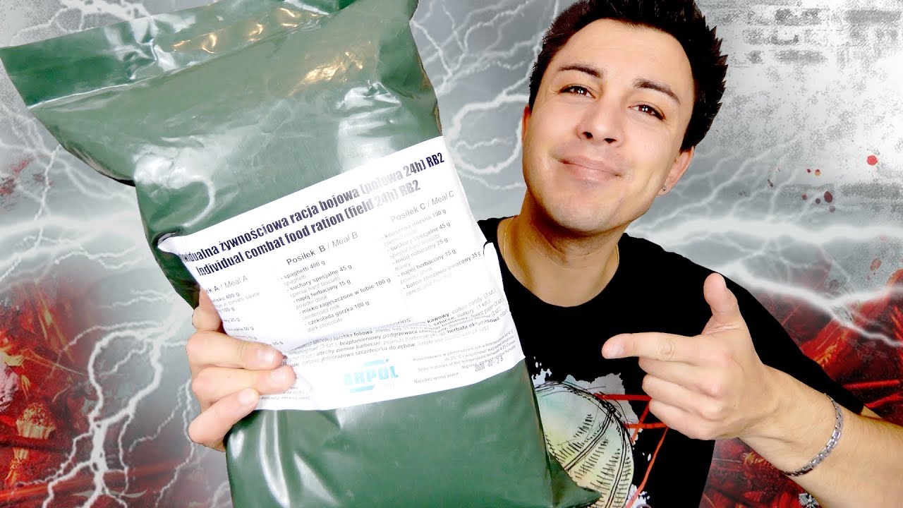 JE TESTE L'ÉNORME RATION COMMANDO POLONAISE !