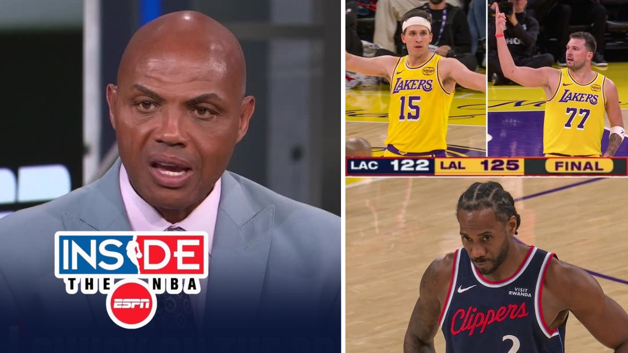 Inside the NBA | I'm WRONG about Lakers! - Charles Barkley on Luka & AR beat Kawhi, Clippers 125-122