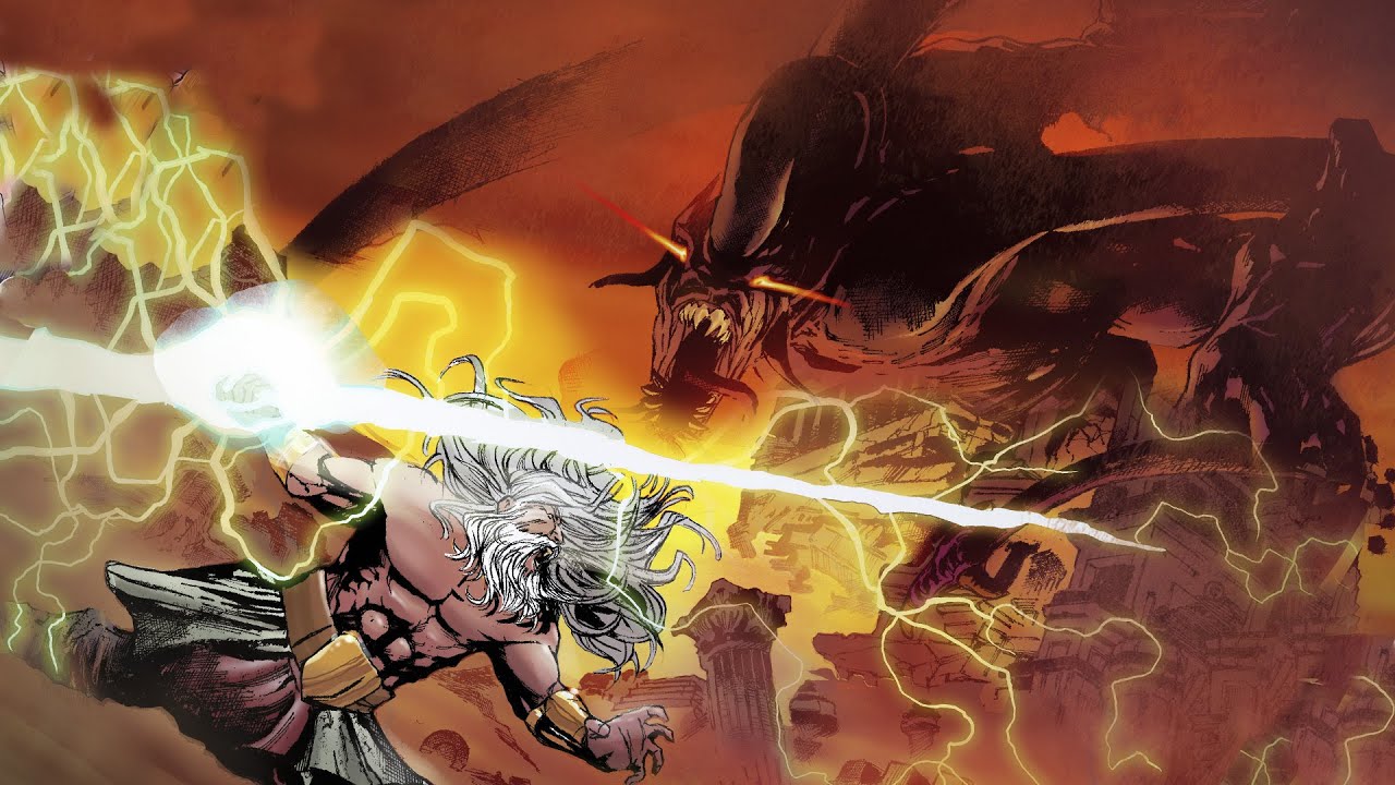 The Day That Zeus Was Defeated - Typhon: The Nightmare of the Greek Gods - Greek Mythology in Comics