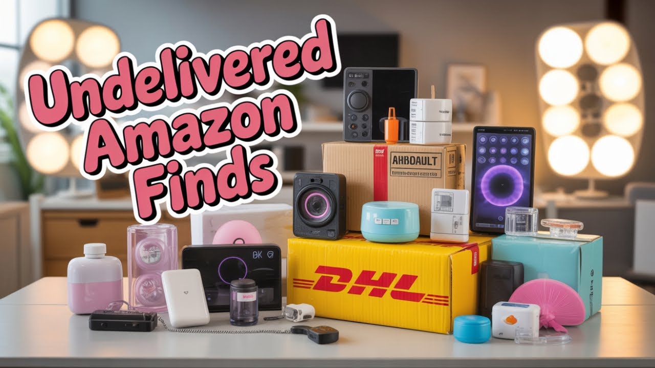 Amazon Return Pallet Unboxing 📦 | DHL Undelivered Parcels Surprise 😱 | Amber Store