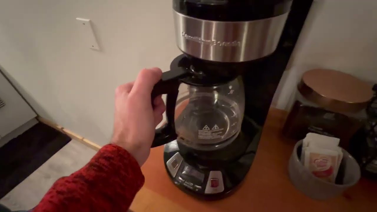Hamilton Beach 12 Cup Programmable Drip Coffee Maker with 3 Brew Options, Glass Carafe