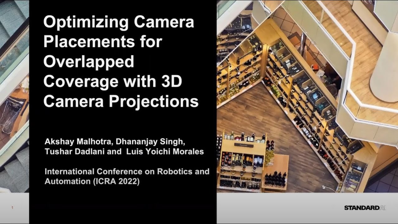 ICRA 2022: Optimizing Camera Placement for Overlapped Coverage with 3D Camera Projections