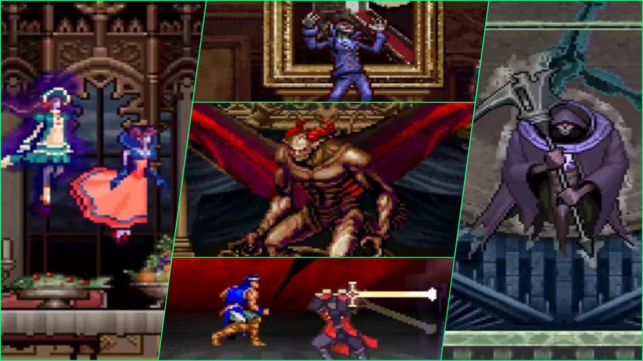 ｷﾞｬﾗﾘｰｵﾌﾞﾗﾋﾞﾘﾝｽ ボス戦集【ノーダメージ】【悪魔城ドラキュラ】