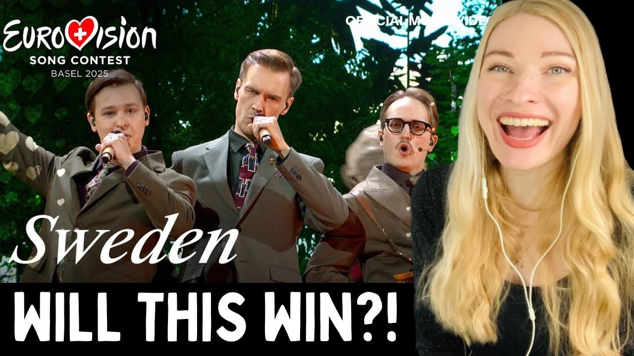 Vocal Coach Reacts: SWEDEN Eurovision 2025 - KAJ 