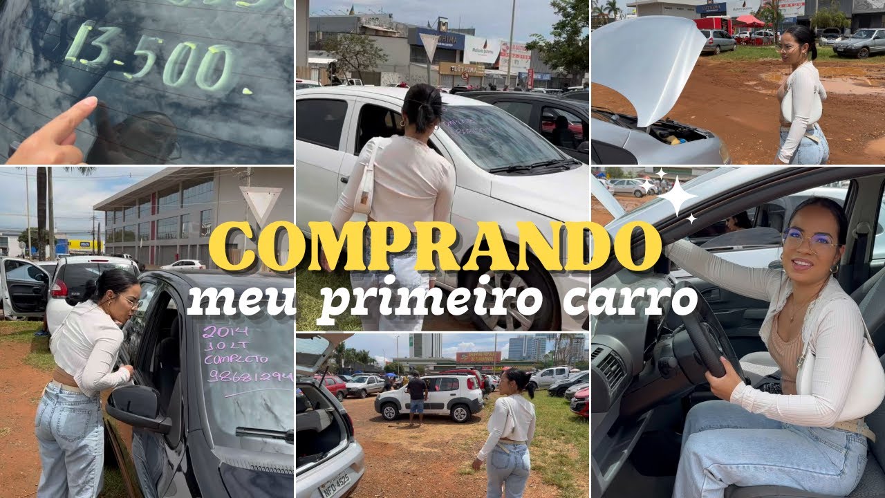 EM BUSCA DE COMPRAR O MEU PRIMEIRO CARRO! (vlog)