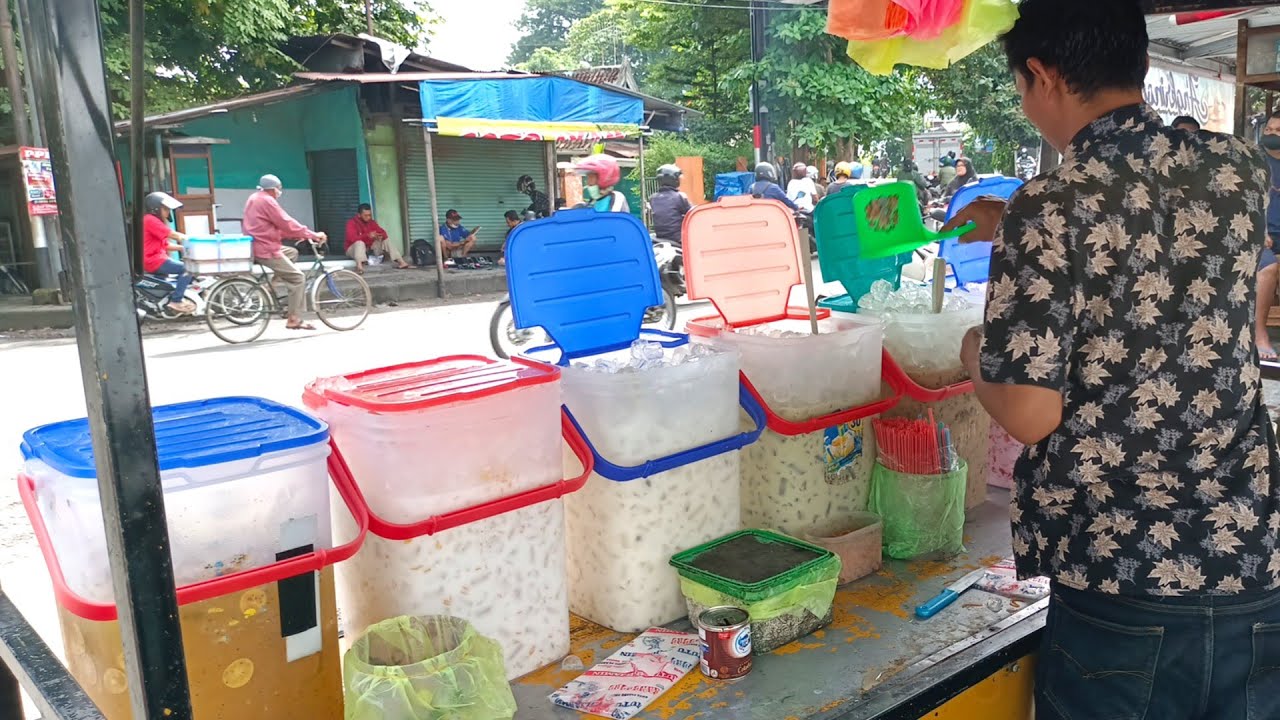 DIAJARI SECARA LENGKAP AHLINYA!!!CARA PEMBUATAN ES BUAH VIRAL KEKINIAN AQUARIUM OMSET JUTAAN/HARI!!